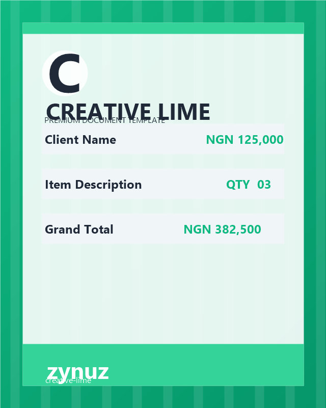 Fresh Festive template preview